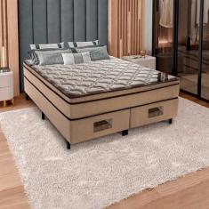 Cama Box King Castor Revolution Tecnopedic 193x203x54 + Box Castor, Be