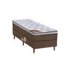 Cama Box Solteiro Castor Revolution Pocket 88x188x54 + Box Castor, Sol