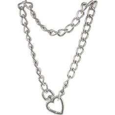 Colar Coração Níquel