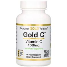 Vitamina C 1000 Mg 60Caps - California Gold Nutrition