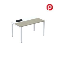 Mesa Plataforma para Coworking 150x792 Psc150 Nogueira Casablanca/Branco