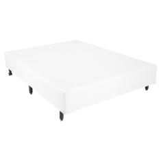 Cama Box Viúva  Mega Branco - 120x203
