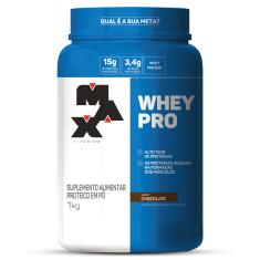 Whey Protein Pro 1 kg - Max Titanium-Unissex