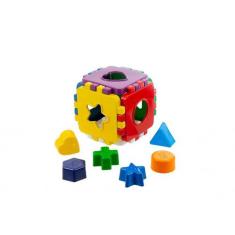 Brinquedo Cubo Baby Educativo Colorido - Kendy