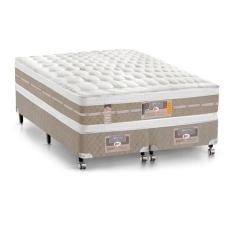 Cama Box Queen Castor Silver Star Air Double Face Pocket 158x198x61 + 