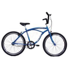 Bicicleta Aro 26 Masculina Beach Sem Marcha Azul - Dalannio Bike