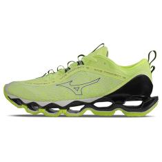 Tênis Mizuno Wave Prophecy 13 Running Verde Limão