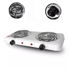 Fogão Elétrico Portátil 2 Bocas 2000w 220V - Relinx