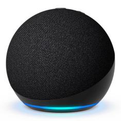 Echo Dot 5ª geração Amazon, com Alexa, Smart Speaker, Preto - B09B8VGC