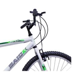 Bicicleta Aro 26 Masculina De Passeio 18 Marchas - SAIDX, Branco