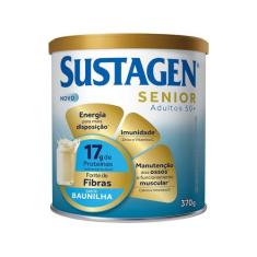Complemento Alimentar Sustagen Senior Adultos 50+ Sabor Baunilha 370g,