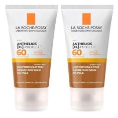 La Roche-Posay Anthelios XL Protect Kit com 2 Unidades – Protetor Solar Facial Com Cor Morena Mais F-Unissex