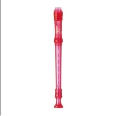 Flauta Doce Yamaha Soprano Barroca Rosa YRS20B-P ABS Fácil de Tocar In