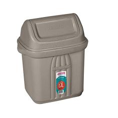 Sanremo - Lixeira Plástica de Pia Basculante de 6,5 Litros, Linha Casablanca