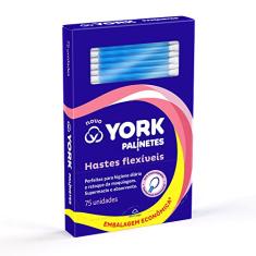 York Hastes Flexíveis De Algodão Palinetes 75 Unidades
