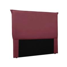 Cabeceira Cama Box Casal 140 Cm Garden Veludo Vinho S04 - D`rossi