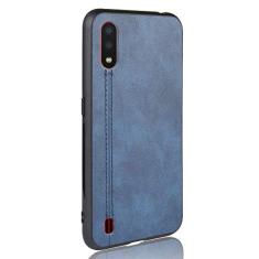 Capa para celular Samsung Galaxy A01 Capa robusta Proteção 360° Capa de couro suave para Samsung Galaxy A01