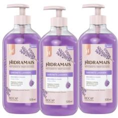 kIT 3 Sabonete Gel Lavanda Equilibrio e Calma 500 ml Hidramais