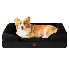 Cama ortopédica para cães EHEYCIGA Waterproof Memory Foam Large