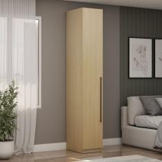 Guarda Roupa Modulado 1 Porta Com Prateleiras 100% Mdf Infinity Savana