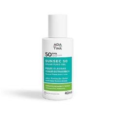 Ada Tina Sunsec Solar Fluid Gel FPS 50 - Protetor Solar 40ml