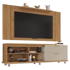 Rack Com Painel Para TV até 55 Polegadas Harmony Caemmun