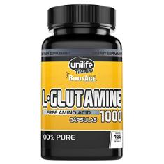 Glutamina pura - 120 cápsulas