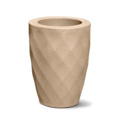 Vaso Safira Cônico 40 Areia