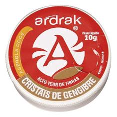 Cristais De Gengibre Acerola 10G Ardrak