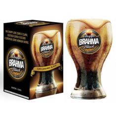 Copo Oficial Cerveja Brahma Black 430 Ml - Globimport