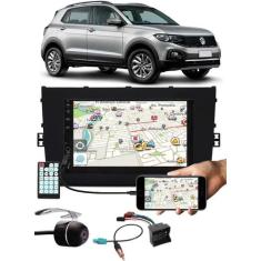 Multimídia Vw T-Cross PCD E-Tech Bluetooth Espelhamento Android IOS In