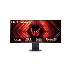 Monitor Gamer LG UltraGear OLED Curvo  Tela OLED 45, QHD, HDR400 Trueb