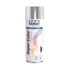 Tinta Spray Metálico 350ml 250G Tekbond Cromado