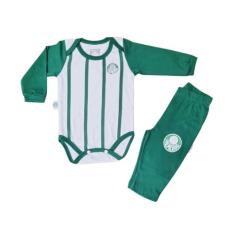 Conjunto Bebê Palmeiras Body e Calça Oficial - Revedor, G