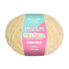 Fio Amigurumi Pelúcia 85g Círculo S/a - Circulo, 7564, Porcelana