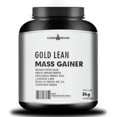 GOLD LEAN MASS GAINER HIPERCALÓRICO 3KG - 100 Doses - CLEANBRAND, Choc