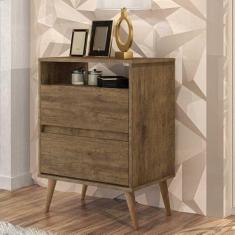 Mesa de Cabeceira 2 Gavetas Lotus J&a Móveis Jequitiba