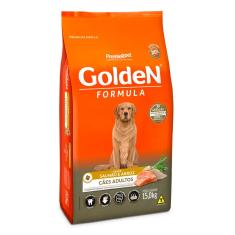 Ração Premier Golden Fórmula Cães Adultos Salmão e Arroz 15kg