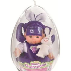 Boneca No Ovo Coleção Cheirosinha Uva - Líder