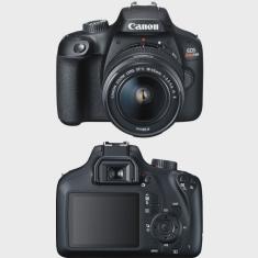 Câmera Fotográfica canon Eos Rebel T100 18-55mm F/3.5-5.6 Is Ii
