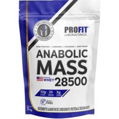 Hipercalórico Anabolic Mass 28500 - 3Kg - Profit Labs