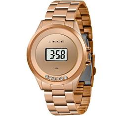 Relógio Lince Feminino Ref: Sdr4610l Bxrx Digital Rosé