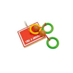 Desafio Tire A Argola Brinquedo Educativo E Divertido Em Mdf - Maninho