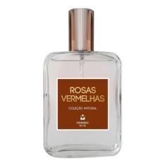 Perfume Floral Com Óleo Essencial De Rosas Vermelhas - 100Ml - Essênci
