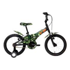 Bicicleta Infantil Groove Camuflada 16 Verde