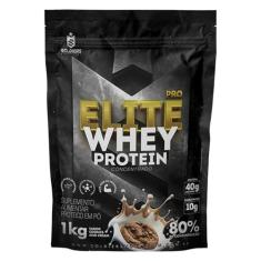 Elite Pro Whey Protein Concentrado 80% - Cookies - 1kg - Soldiers Nutrition