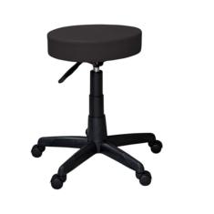 Cadeira Giratória Mocho, Ajuste de Altura e Rodízios - Ideal para Estética, Manicure, Tatuagem, Odontologia e Uso Doméstico - Preto