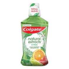 Enxaguante Bucal Colgate Zero Álcool Natural Extracts Citrus 500ml