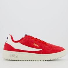 Tênis Fila ACD Classic SE Feminino Vermelho e Branco-Feminino