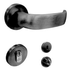 Fechadura Seno 107-Z Preto Fosco 55Mm  Banheiro